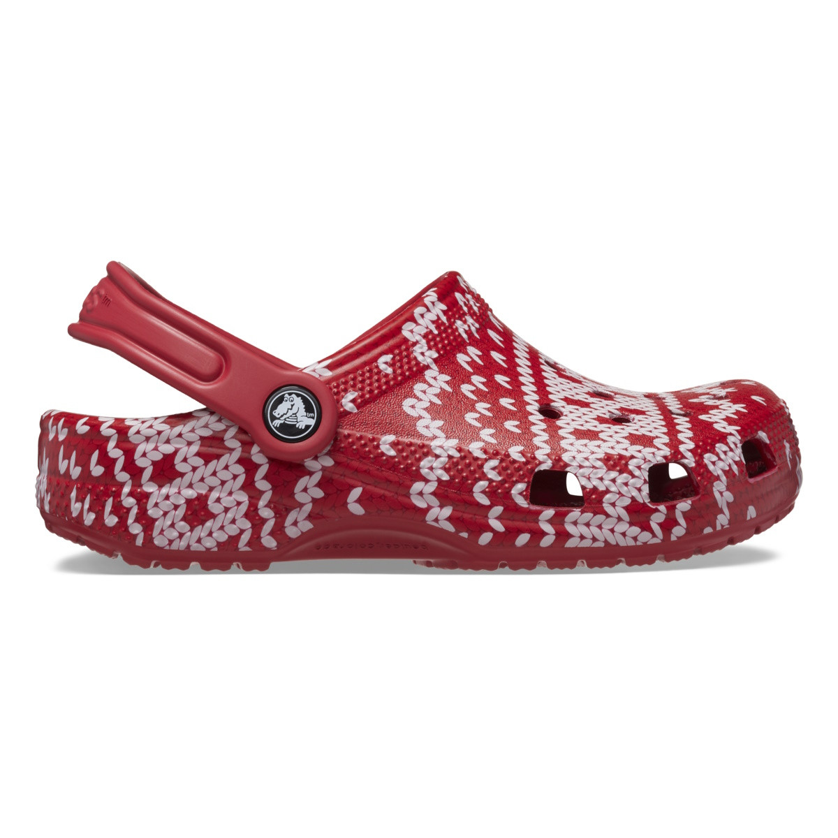 Saboti Crocs Classic Holiday Sweater Clog Kids Multicolor - Multi - imagine 7